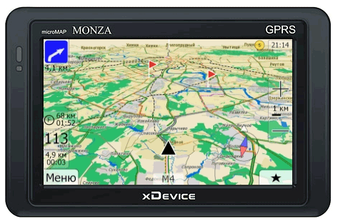 GPS навигатор xDevice Monza DeLuxe с программой АВТОСПУТНИК